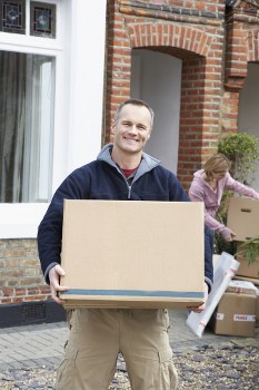 Customer raising a service complaint during a moving service