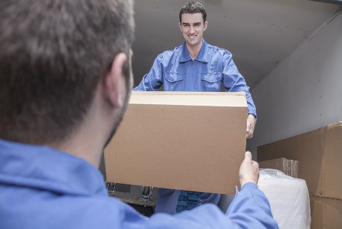 Man With Van Beddington recycling and sustainability service in a local moving scene