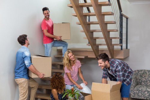 Local movers helping with a residential move in Beddington