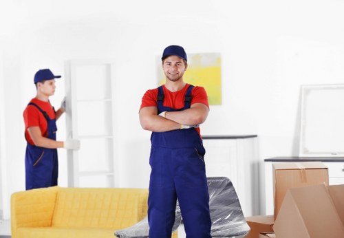 Professional packing and unpacking services for a home move in Beddington