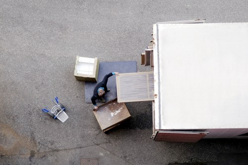 Packing and loading furniture for a Beddington house removal