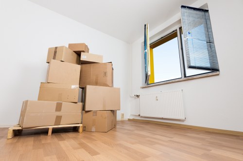 Careful furniture handling during a home relocation