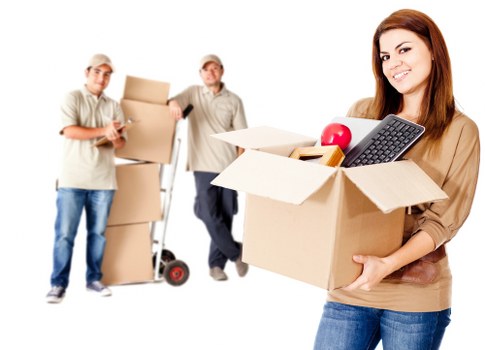 Packing and transport support for office equipment in Beddington