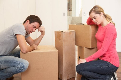 Local moving team handling furniture loading in Beddington
